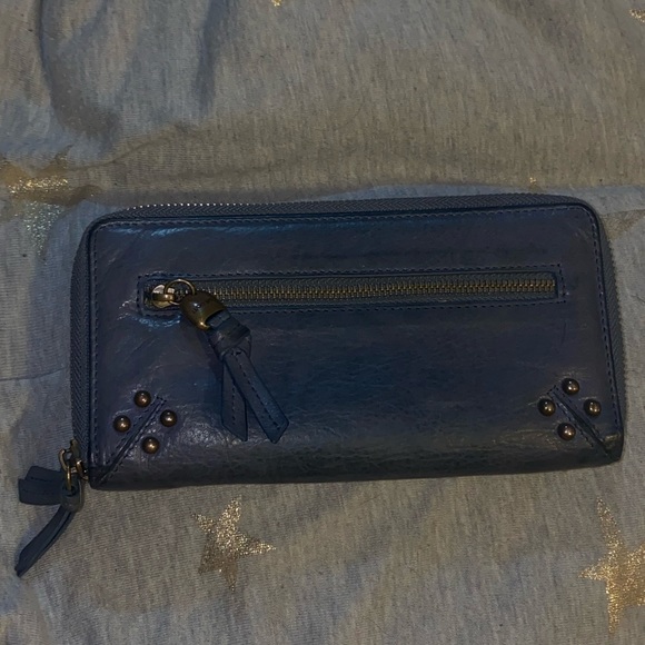 lucky brand slate double zip wallet - Picture 2 of 7